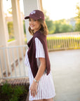 Texas A&M Aggies women's jersey dress maroon game day Fan Dress