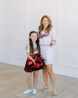 Texas A&M Aggies girls baseball twirl jersey dress maroon game day Fan Dress