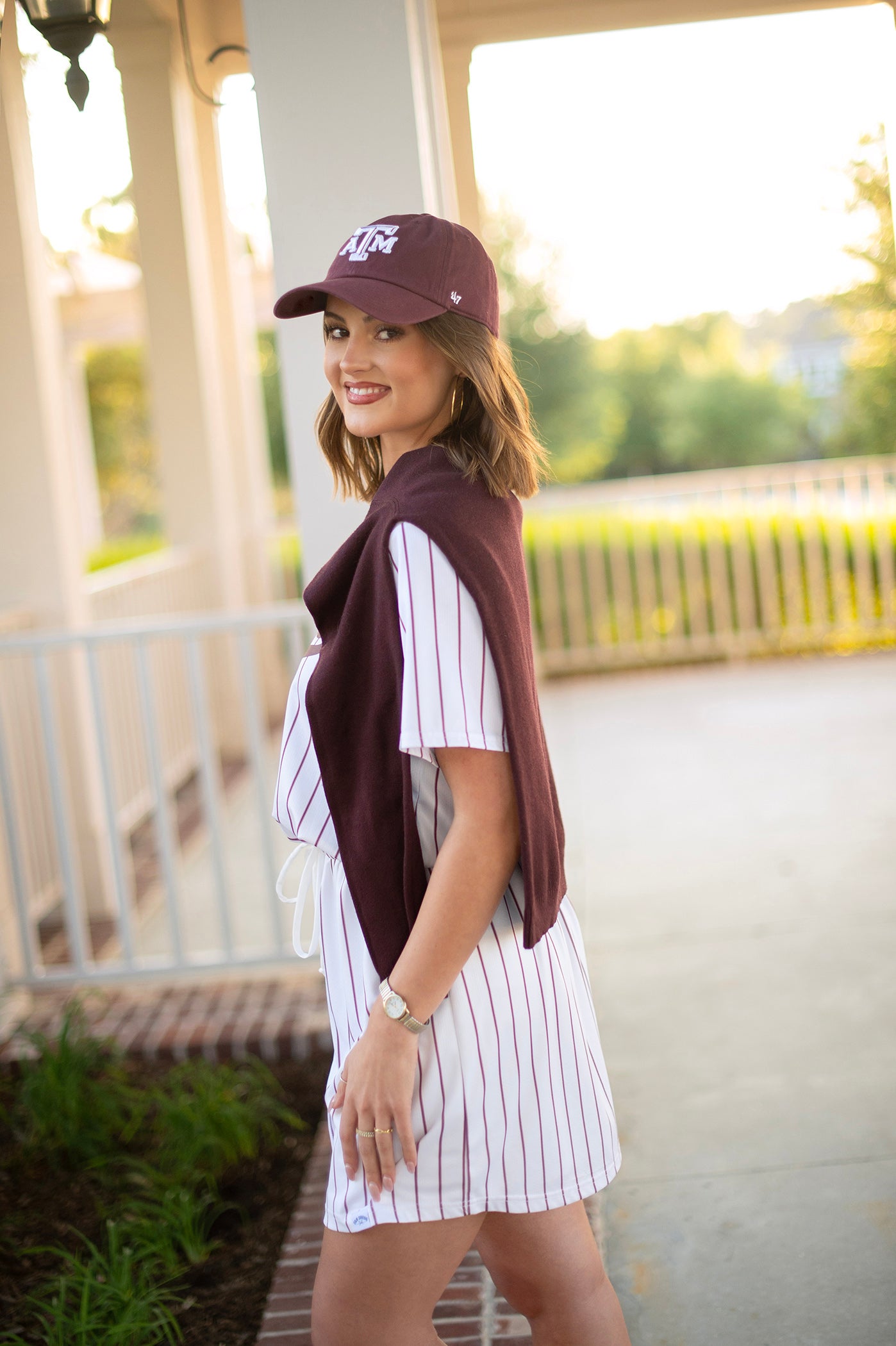 baseball dress jersey LSU Women's 2XL Geaux Tigers! Aggies Queen Of Sparkles Striped